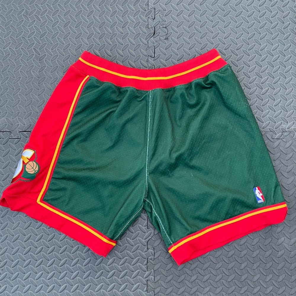 Seattle SuperSonics Authentic M&N Shorts sz 48 Xl - Picture 1 of 4
